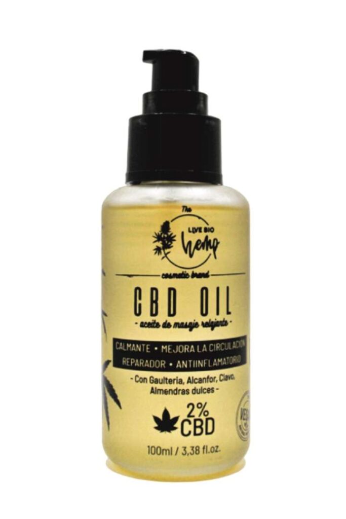 Cbd-oil Aceite Masaje Para El Dolor