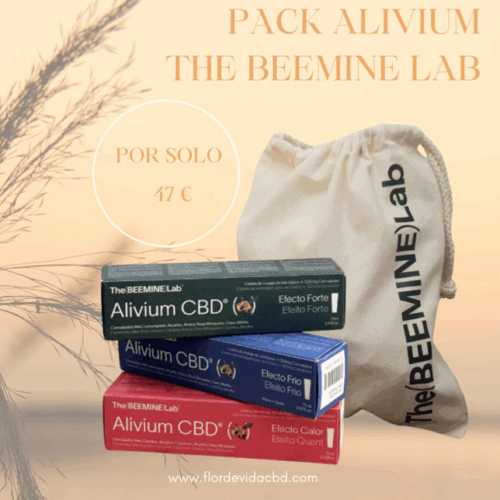 The BEEMINE Lab - Alivium CBD para todo Pack