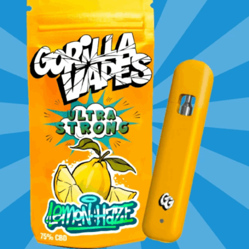 GORILLA GRILLZ - VAPE LEMON HAZE 75% CBD